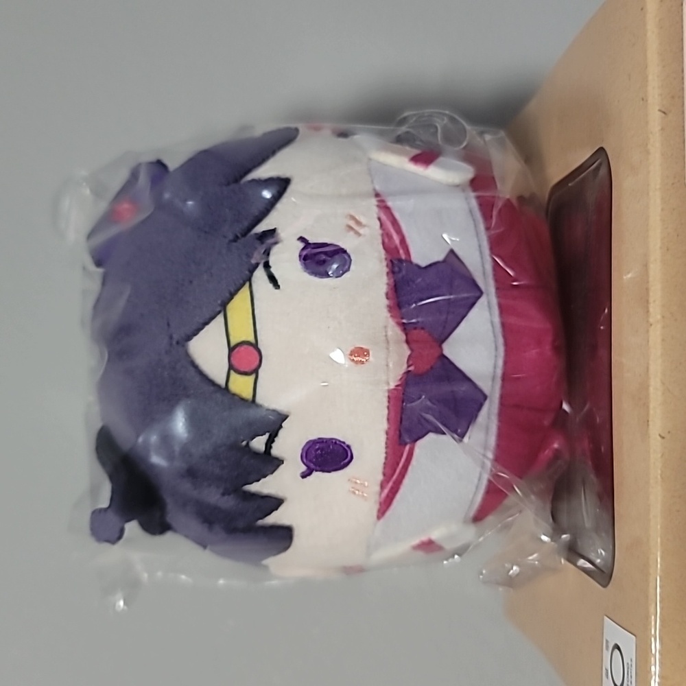 Sailor Moon x Sanrio Fuwakororin Plush Keychain (Sailor Mars x Kuromi)